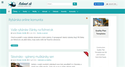 Desktop Screenshot of fishnet.sk